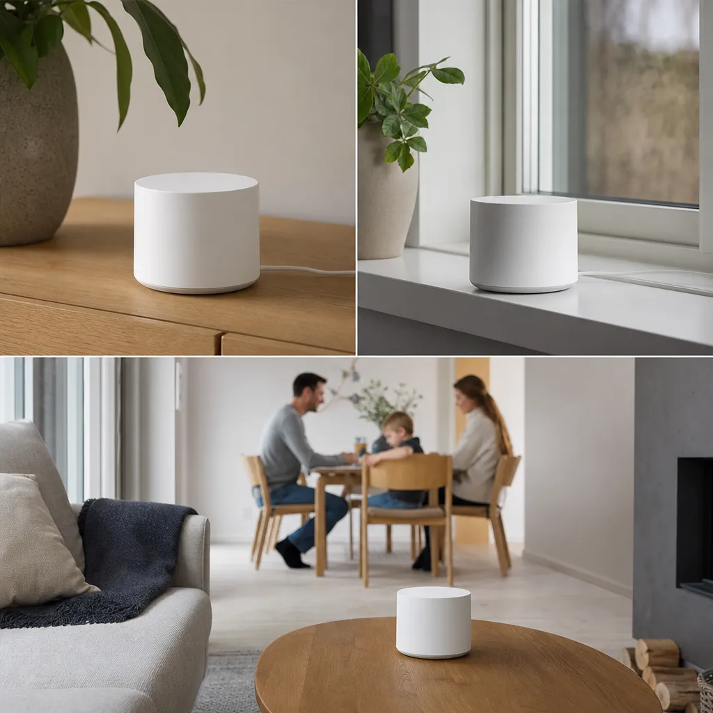 Mesh-router i svenskt hem